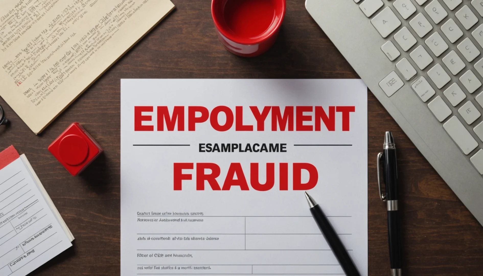 faux contrat de travail