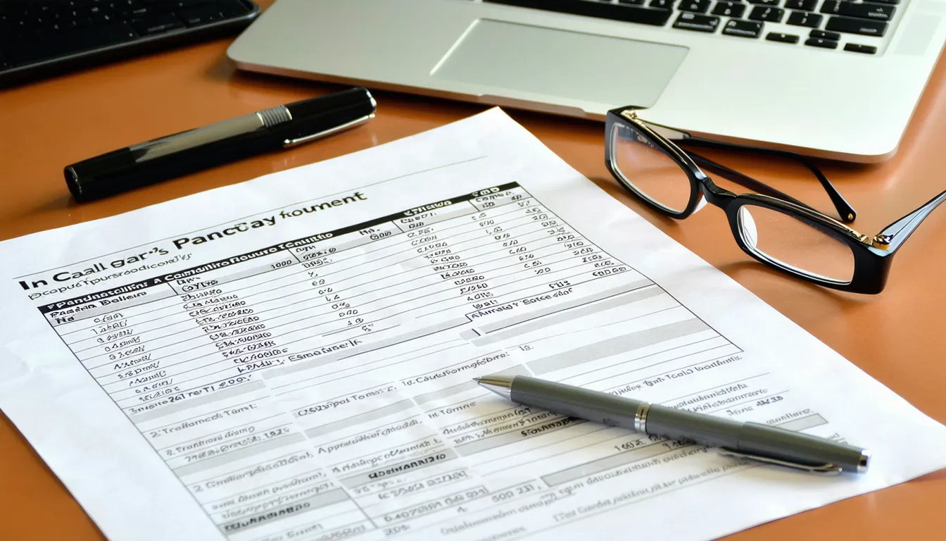 fiche de paie fonction publique