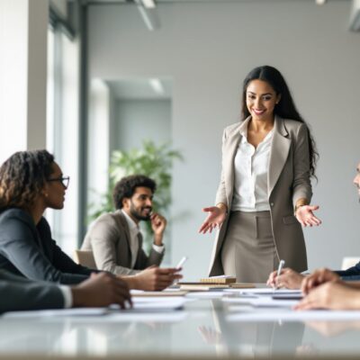 position d'une entreprise